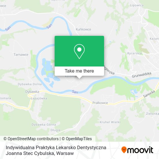 Indywidualna Praktyka Lekarsko Dentystyczna Joanna Stec Cybulska map