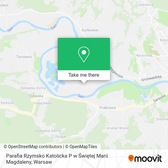 Parafia Rzymsko Katolicka P w Świętej Marii Magdaleny map