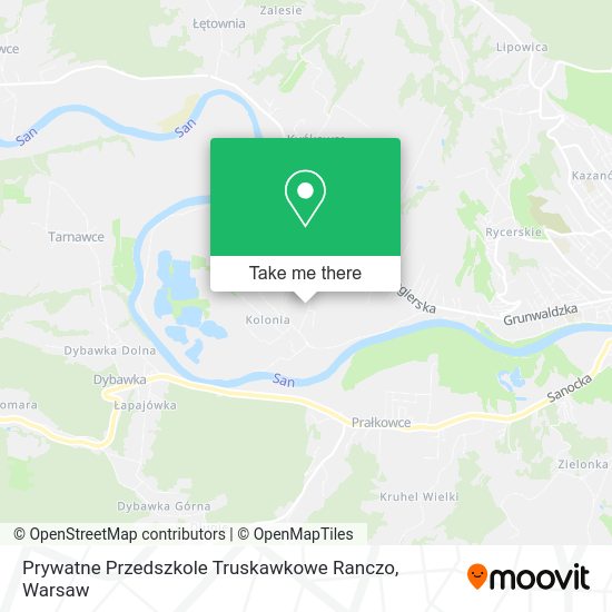 Prywatne Przedszkole Truskawkowe Ranczo map