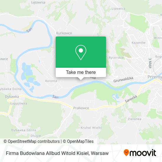 Firma Budowlana Allbud Witold Kisiel map