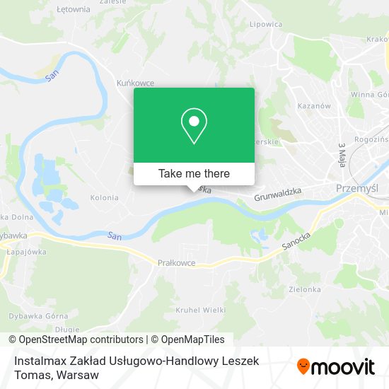 Instalmax Zakład Usługowo-Handlowy Leszek Tomas map