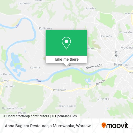 Anna Bugiera Restauracja Murowanka map