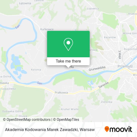 Akademia Kodowania Marek Zawadzki map