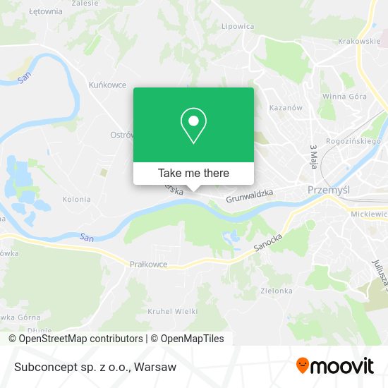 Subconcept sp. z o.o. map
