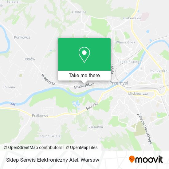 Sklep Serwis Elektroniczny Atel map