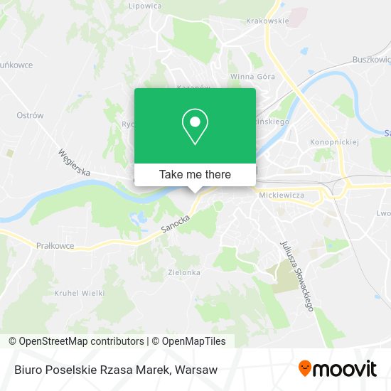 Biuro Poselskie Rzasa Marek map