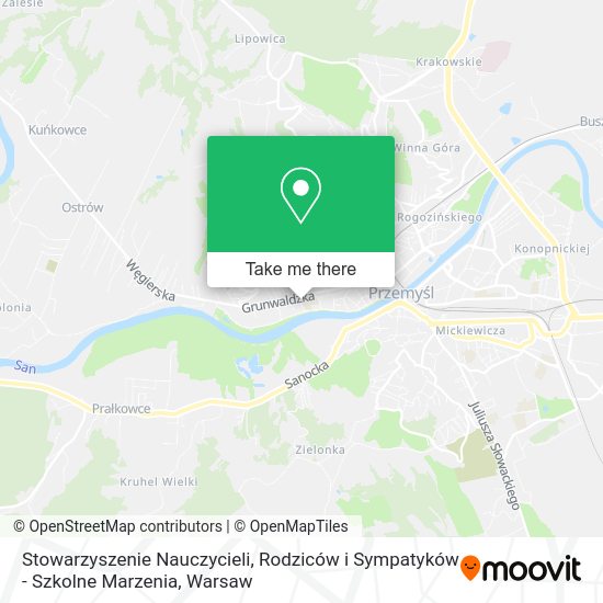 Карта Stowarzyszenie Nauczycieli, Rodziców i Sympatyków - Szkolne Marzenia