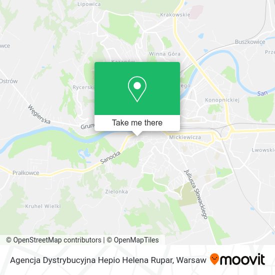 Agencja Dystrybucyjna Hepio Helena Rupar map