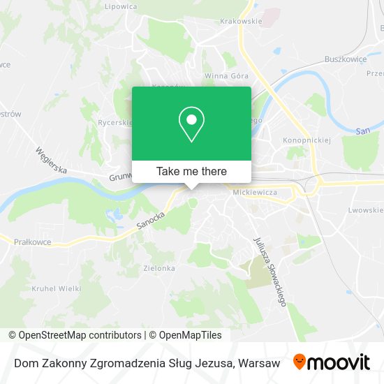 Dom Zakonny Zgromadzenia Sług Jezusa map