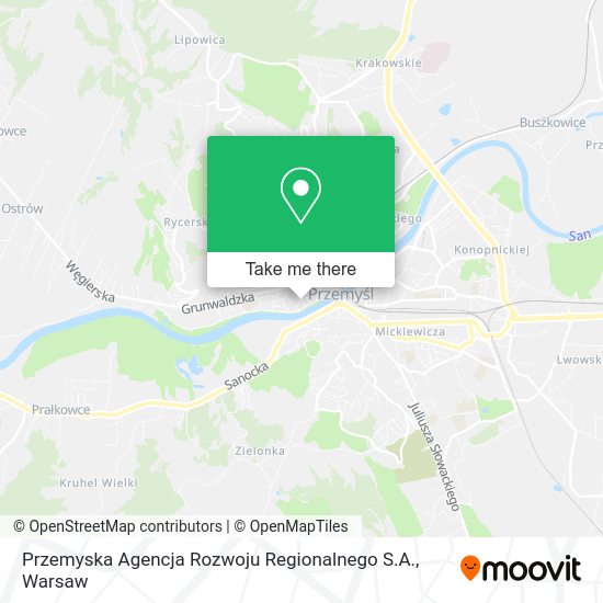 Przemyska Agencja Rozwoju Regionalnego S.A. map