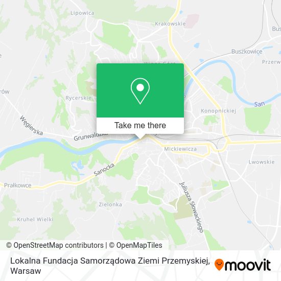 Lokalna Fundacja Samorządowa Ziemi Przemyskiej map