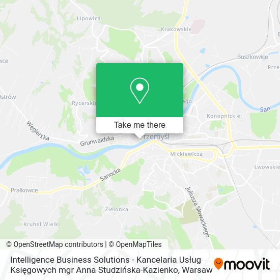 Intelligence Business Solutions - Kancelaria Usług Księgowych mgr Anna Studzińska-Kazienko map