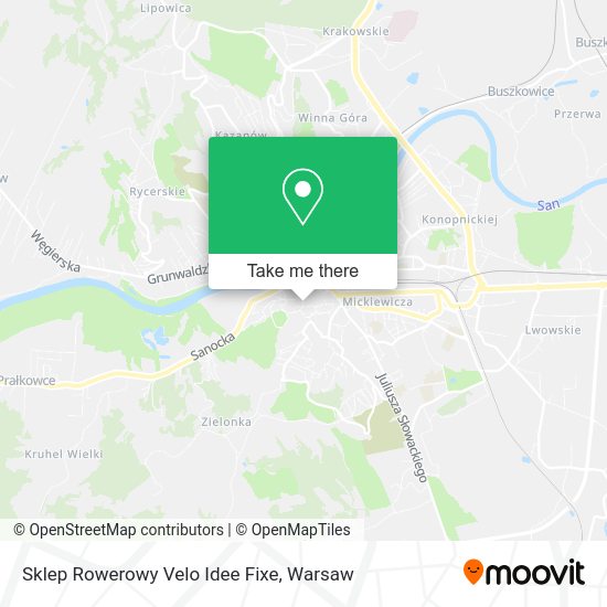 Sklep Rowerowy Velo Idee Fixe map