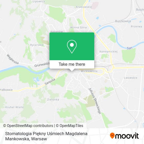 Stomatologia Piękny Uśmiech Magdalena Mankowska map