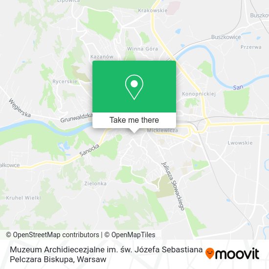 Muzeum Archidiecezjalne im. św. Józefa Sebastiana Pelczara Biskupa map