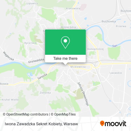 Iwona Zawadzka Sekret Kobiety map