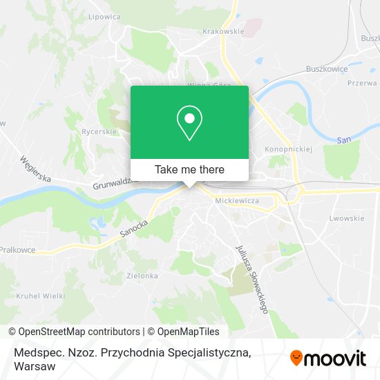 Medspec. Nzoz. Przychodnia Specjalistyczna map