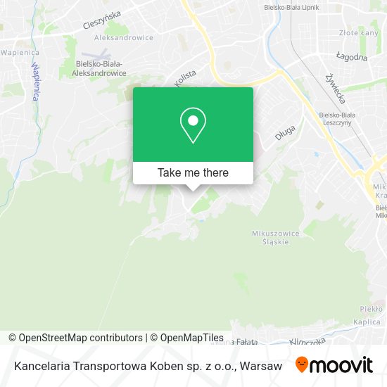 Kancelaria Transportowa Koben sp. z o.o. map