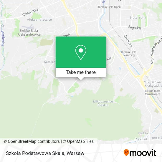Карта Szkoła Podstawowa Skala