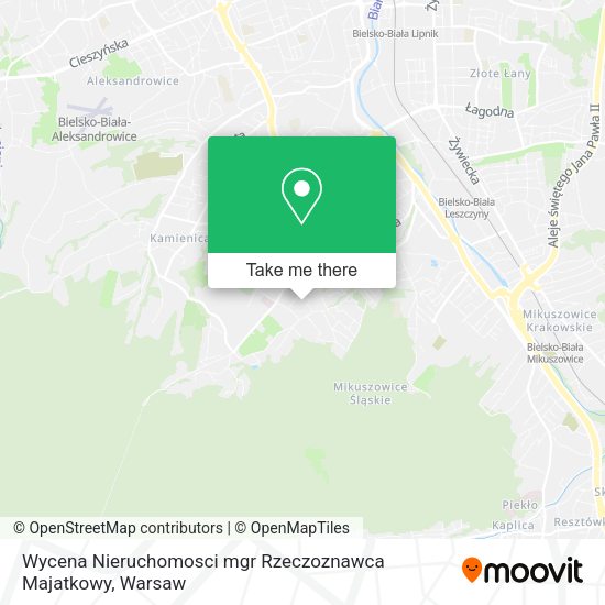 Wycena Nieruchomosci mgr Rzeczoznawca Majatkowy map