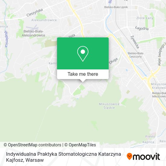 Indywidualna Praktyka Stomatologiczna Katarzyna Kajfosz map