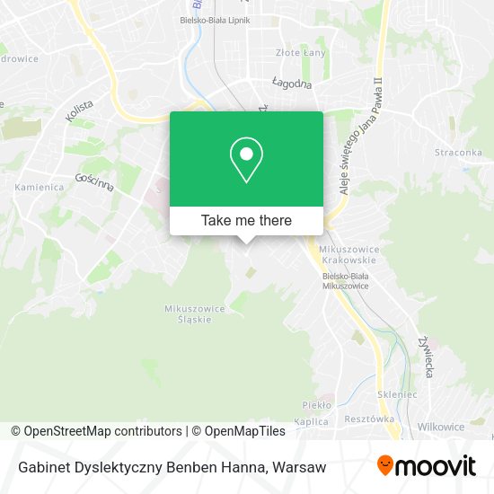 Gabinet Dyslektyczny Benben Hanna map