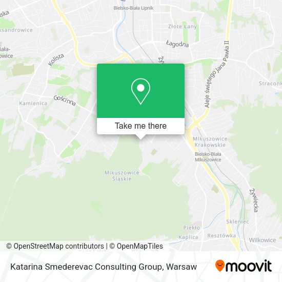 Katarina Smederevac Consulting Group map