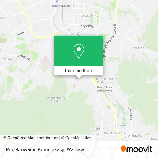 Карта Projektowanie Komunikacji