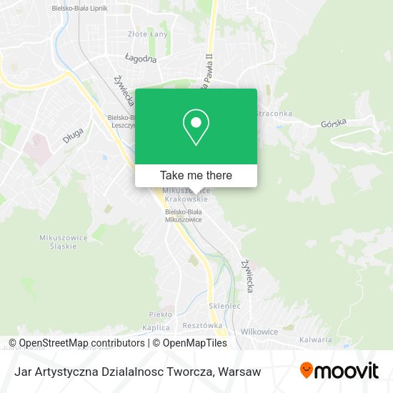 Jar Artystyczna Dzialalnosc Tworcza map