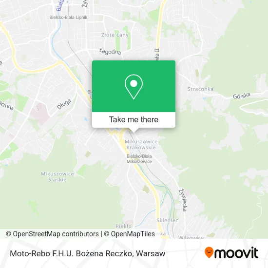 Moto-Rebo F.H.U. Bożena Reczko map
