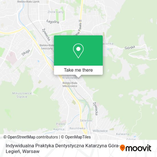 Indywidualna Praktyka Dentystyczna Katarzyna Góra-Legień map