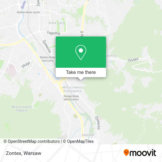 Карта Zontex