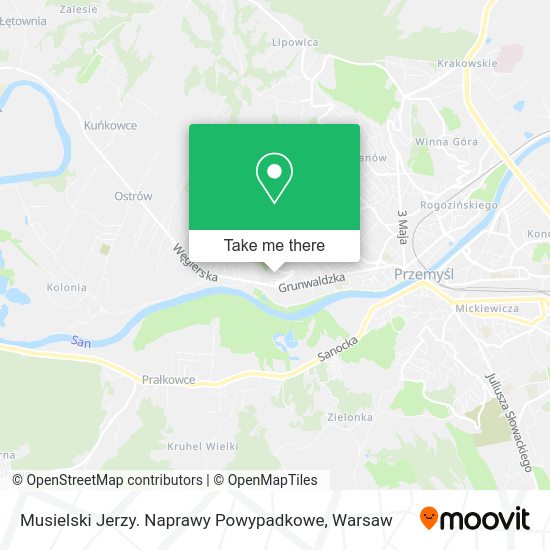 Musielski Jerzy. Naprawy Powypadkowe map