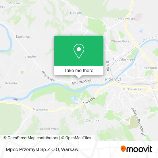 Карта Mpec Przemysl Sp.Z O.O