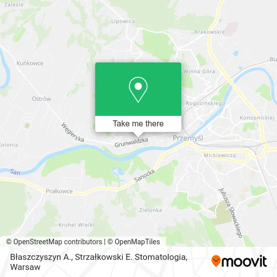 Карта Błaszczyszyn A., Strzałkowski E. Stomatologia