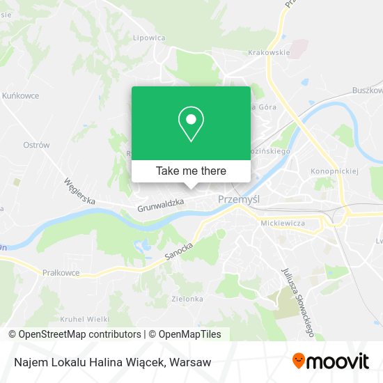 Najem Lokalu Halina Wiącek map