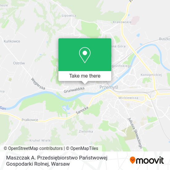 Maszczak A. Przedsiębiorstwo Państwowej Gospodarki Rolnej map