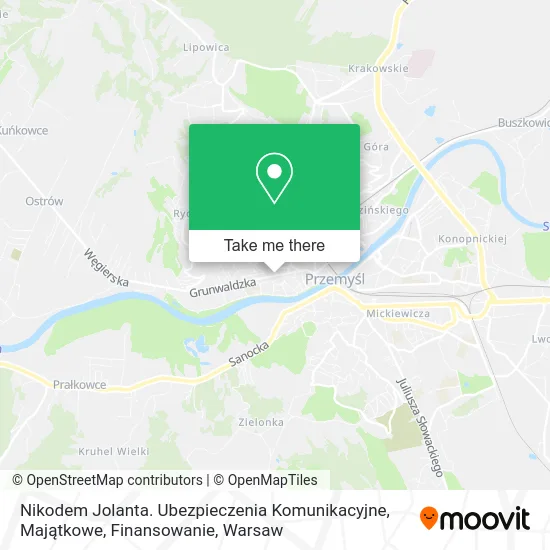 Карта Nikodem Jolanta. Ubezpieczenia Komunikacyjne, Majątkowe, Finansowanie