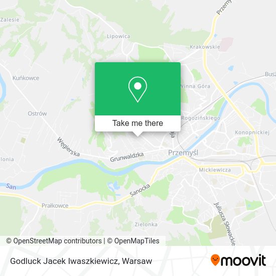 Godluck Jacek Iwaszkiewicz map