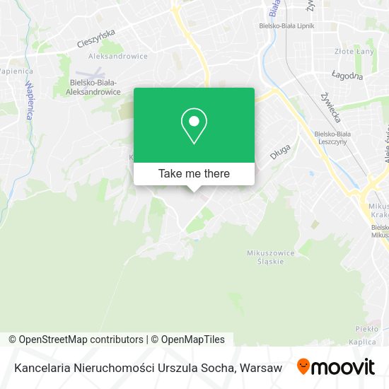 Kancelaria Nieruchomości Urszula Socha map