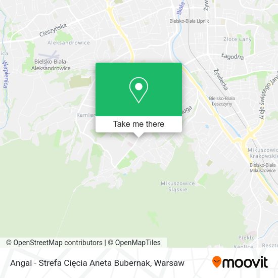 Angal - Strefa Cięcia Aneta Bubernak map