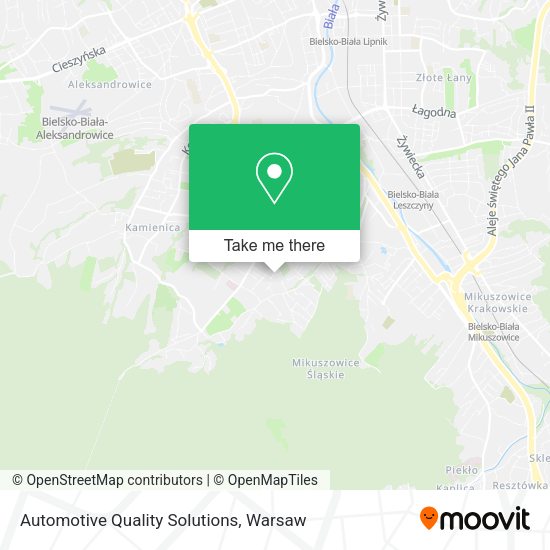 Automotive Quality Solutions map