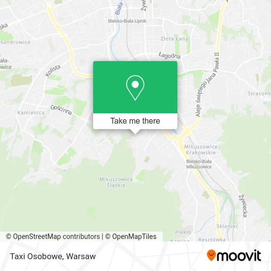 Карта Taxi Osobowe