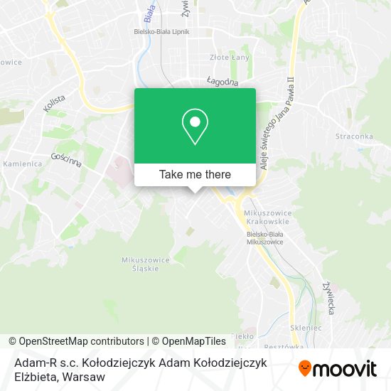 Adam-R s.c. Kołodziejczyk Adam Kołodziejczyk Elżbieta map