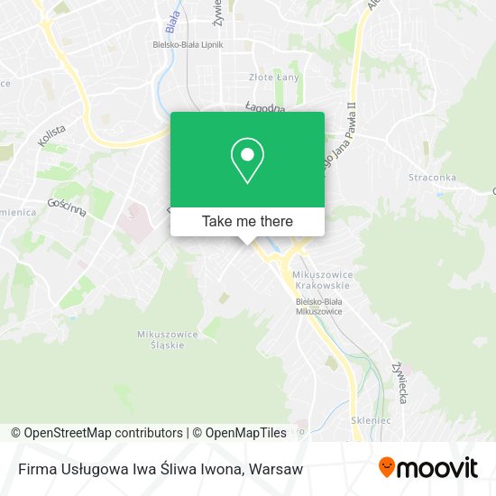 Firma Usługowa Iwa Śliwa Iwona map