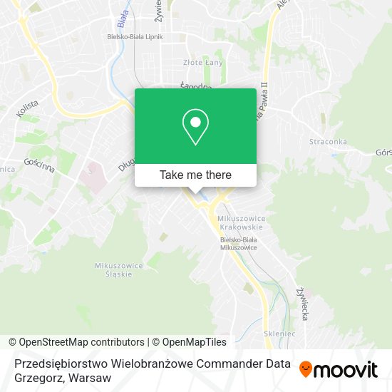 Przedsiębiorstwo Wielobranżowe Commander Data Grzegorz map