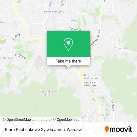 Biuro Rachunkowe Sylwia Jarco map