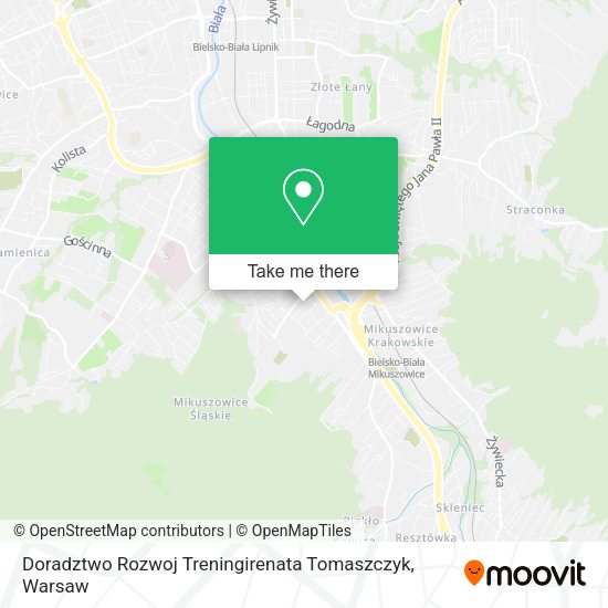 Карта Doradztwo Rozwoj Treningirenata Tomaszczyk