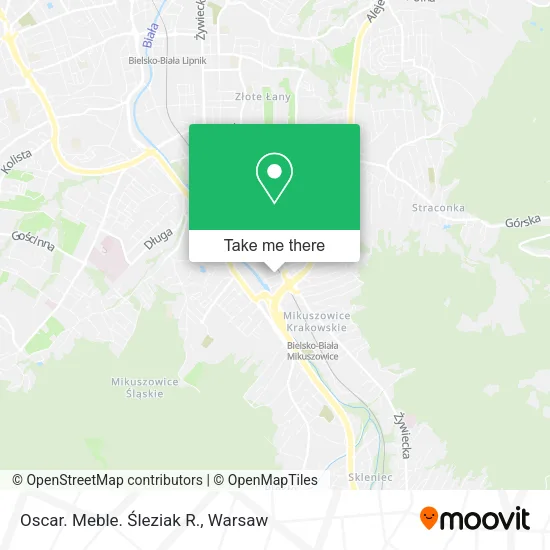 Карта Oscar. Meble. Śleziak R.