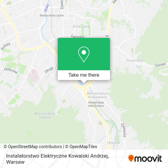 Instalatorstwo Elektryczne Kowalski Andrzej map